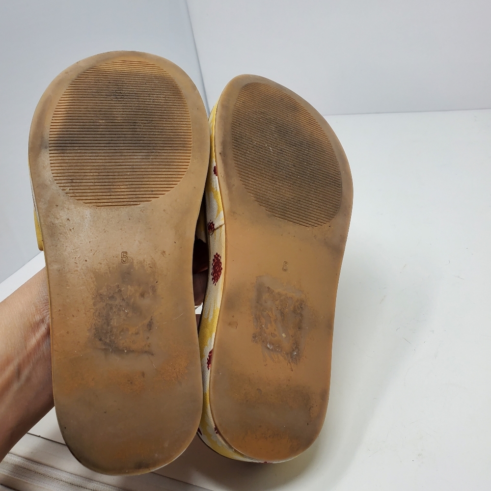 Farylrobin Floral Slide Sandals Size 5 - Picture 4 of 8